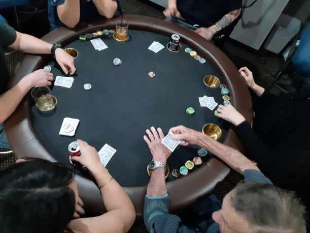 Bernborough Tavern poker table.